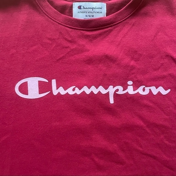 NWT CHAMPION RED T-SHIRT - M - Picture 9 of 14